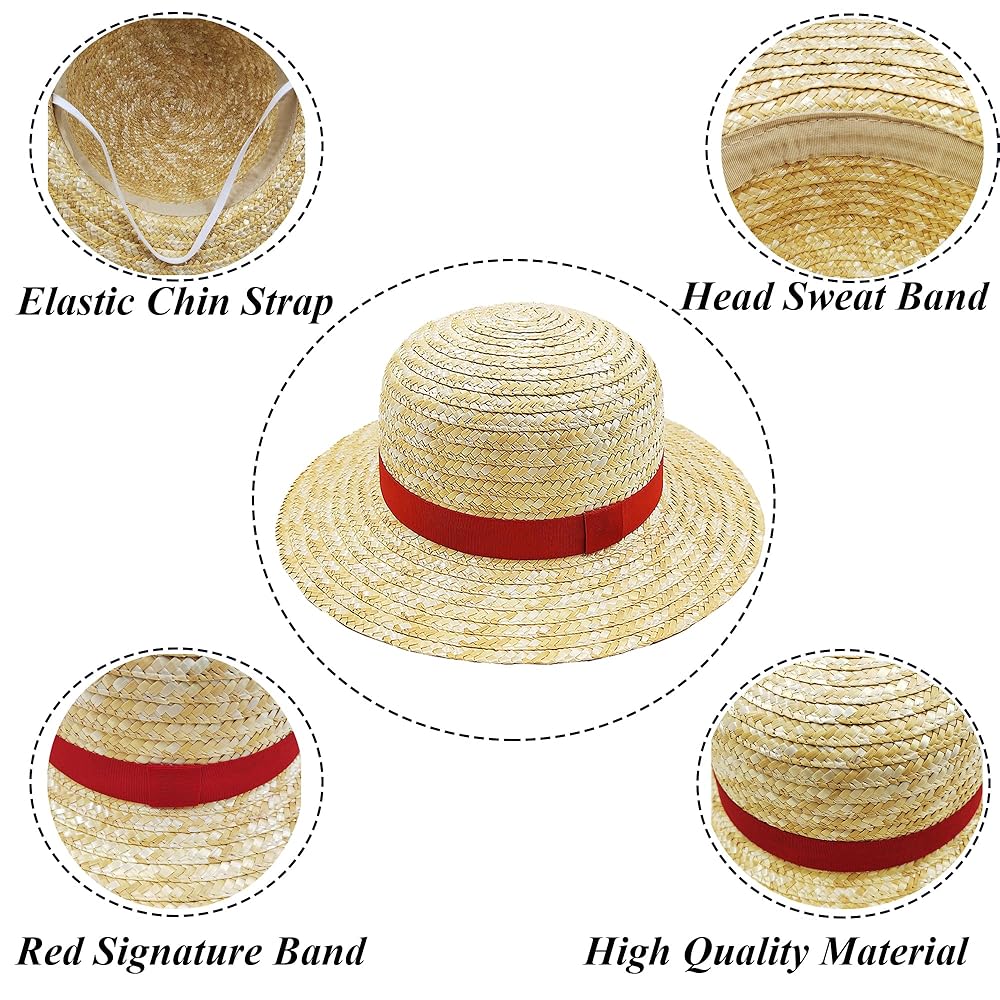 帽子 MEDI BEADS STRING STRAW HAT Amazon.com: Memfish Straw Hat Halloween Party Yellow